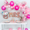 Blush Bubbles Balloon Garland Kit – Pink, White & Pearl Tones | Elegant Party Backdrop for Baby Showers, Birthdays & Bridal Events
