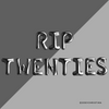 RIP Twenties, RIP 30s, Funeral for My Youth Theme – 16” Foil Balloon Letters