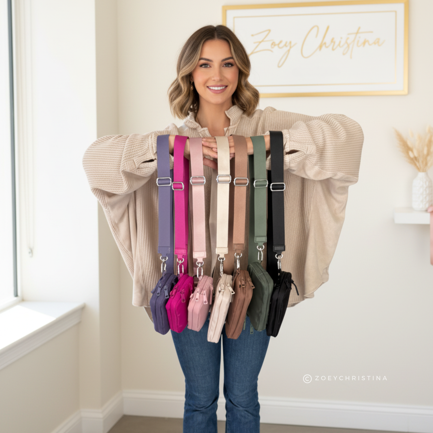 Convertible Crossbody & Wristlet Wallet Bag – 7 Colors | Beach Club