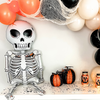 π Jumbo Skeleton Foil Balloon β Approx. 60" Tall