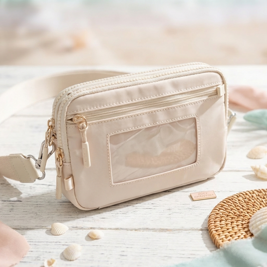 Convertible Crossbody & Wristlet Wallet Bag – 7 Colors | Beach Club