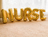 Dental-Themed Party Balloons – "RDH" & "Hygiene Queen" Foil Letter Kit