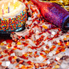 Rose Gold Sequin Table Runner – 12" x 108" Glam Wedding & Party Decor