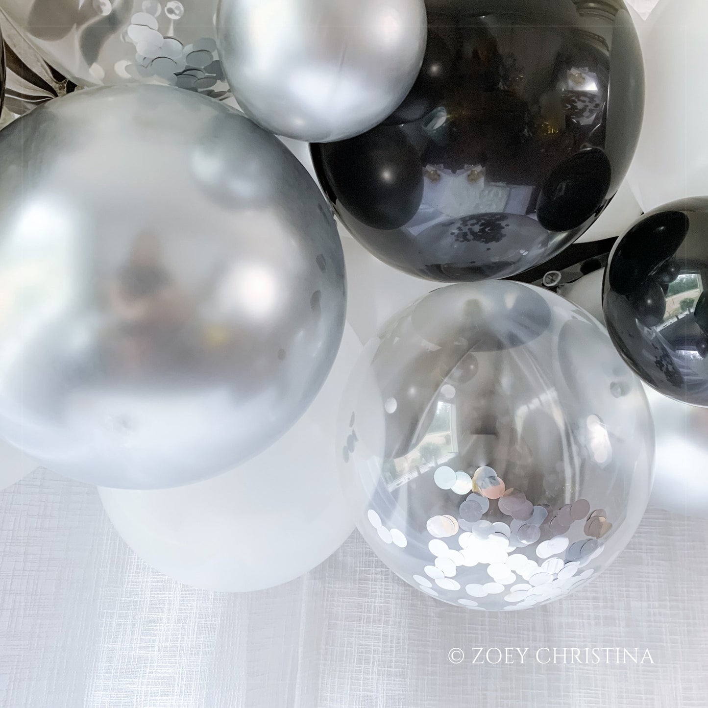 18th Birthday Balloon Garland & Foil Letter Kit – "EIGHTEEN" Foil Balloons