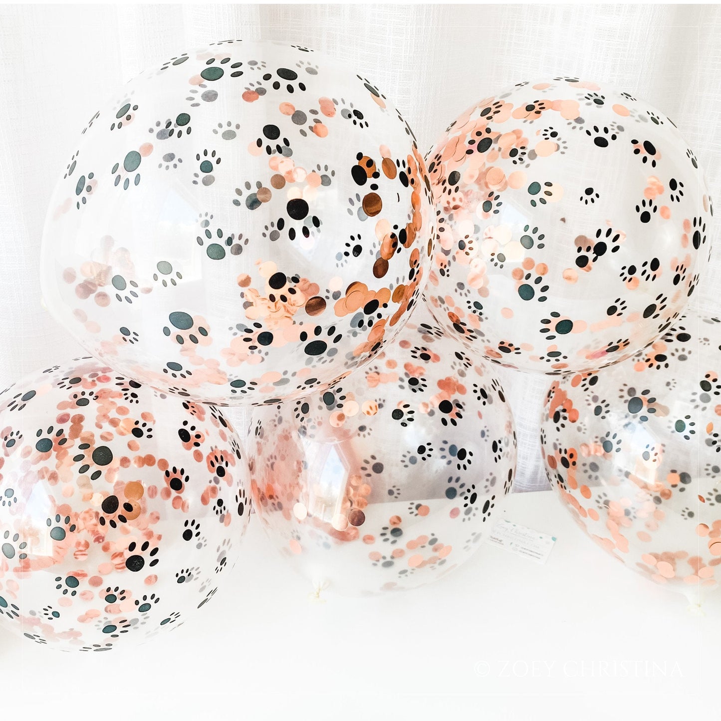 Let’s Pawty" Balloon Garland Kit – Dog & Cat Birthday Party Decorations