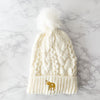 Embroidered Elephant Winter Hat – Cozy Beanie for Wildlife Enthusiasts & Elephant Fans