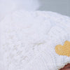Winter Beanie Pom Hat - Heart Embellishment