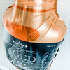 Whiskey Balloon Bouquet – Black & Copper Latex + Foil Whiskey Bottle Balloon