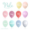 Personalized Balloon Garland – Custom Color Balloon Arch for Events