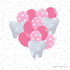 Tooth Fairy Party Balloons – Dentist Graduation Celebration Supplies