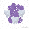Tooth Fairy Party Balloons – Dentist Graduation Celebration Supplies