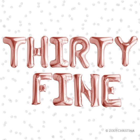 35 & 39 Birthday Balloons – Foil Letter Sayings for Milestone Birthdays