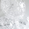 White Confetti Balloons – 12" Clear Latex Balloons for Weddings & Elegant Events