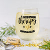 Occupational Therapy Wine Glass: Appreciation Gift for OT Student