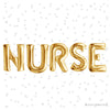 NURSE Foil Letter Balloon Kit – Medical-Themed Party & RN Celebration Decor