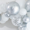 Disco-Themed Balloon Kit – "LAST DISCO" Foil Letters & Garland for Bachelorette & Birthday Parties