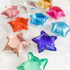 5" Mini Star Birthday Party balloon table scatter, Space ship Moon balloon party decorations for her him, space themed galaxy twinkle bday