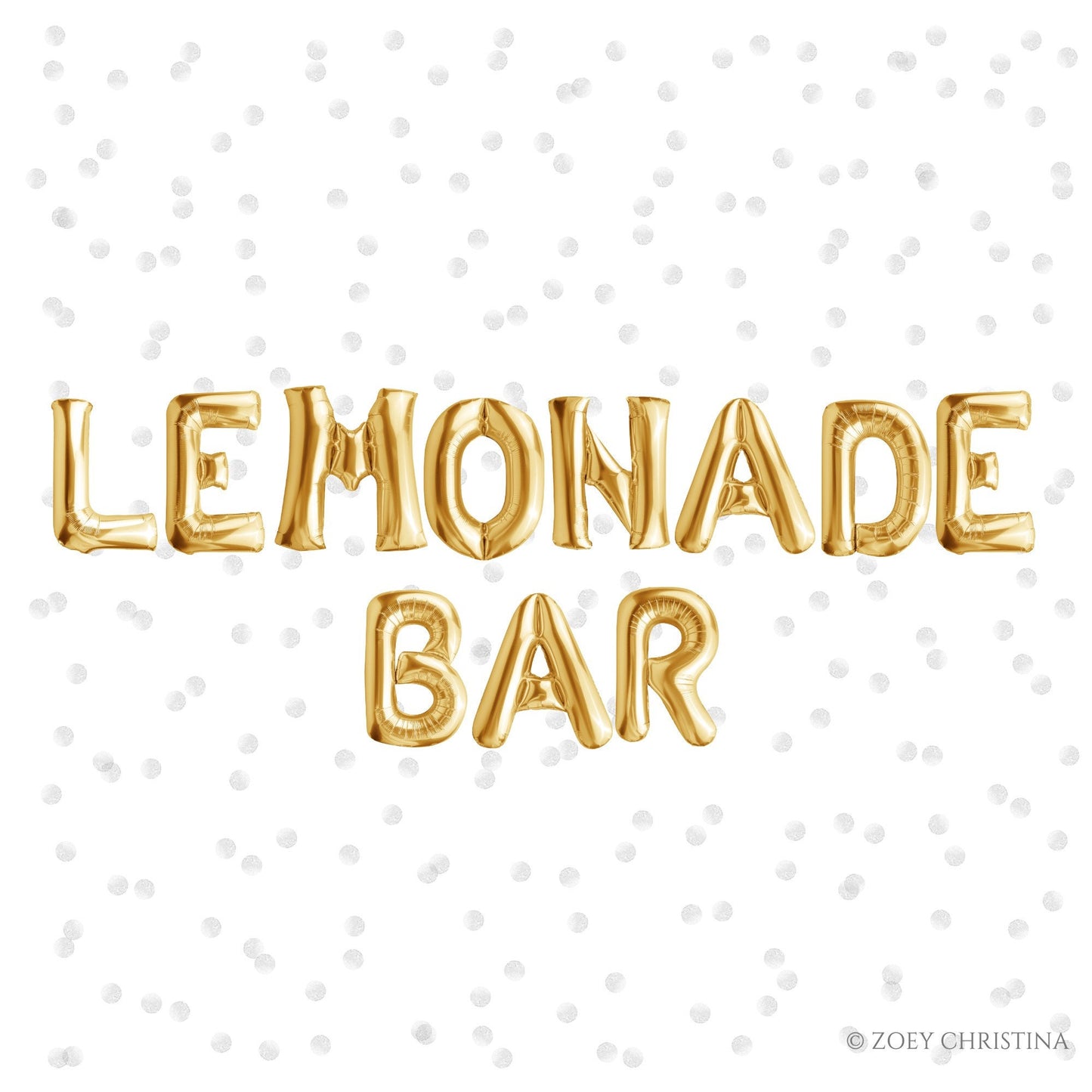 Lemon-Themed Foil Letter Balloon Kit – Citrus, Summer & Bachelorette Decor