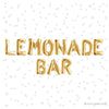 Lemon-Themed Foil Letter Balloon Kit – Citrus, Summer & Bachelorette Decor