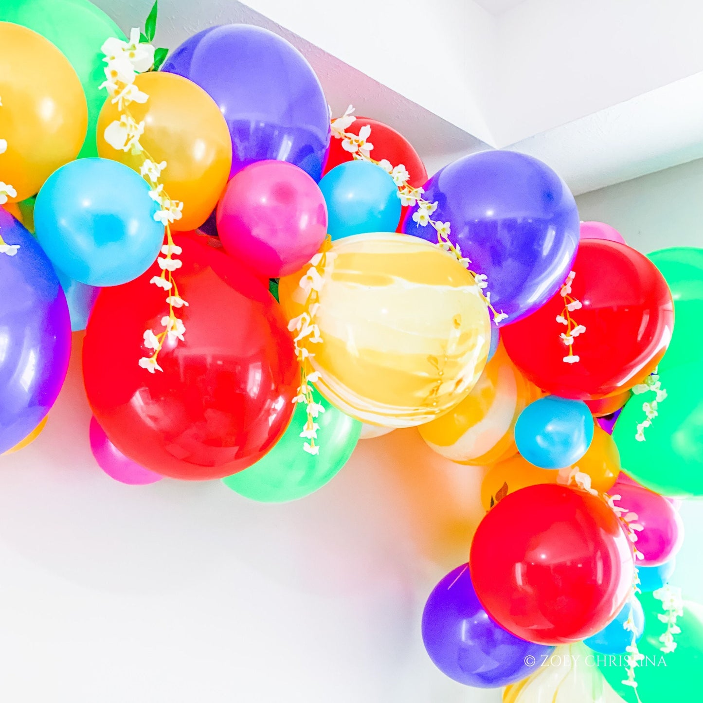 Fiesta Balloon Garland Kit – Vibrant Cinco de Mayo Party Balloon Arch