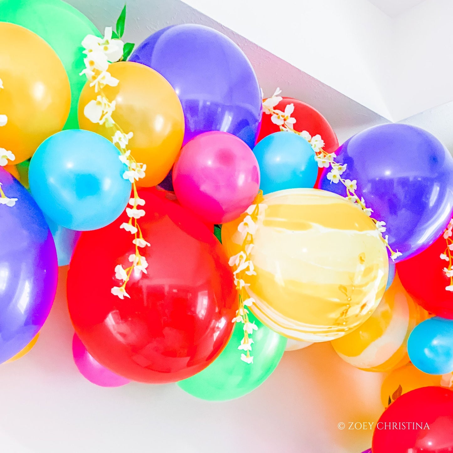 Fiesta Balloon Garland Kit – Vibrant Cinco de Mayo Party Balloon Arch