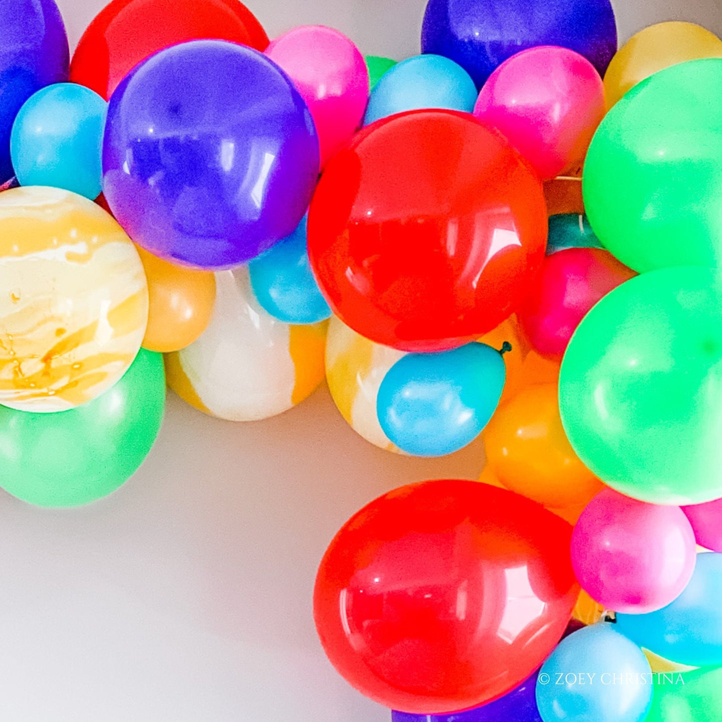 Fiesta Balloon Garland Kit – Vibrant Cinco de Mayo Party Balloon Arch