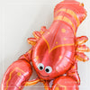 Seafood-Themed Foil Balloon – Red Lobster & Crawfish Balloon