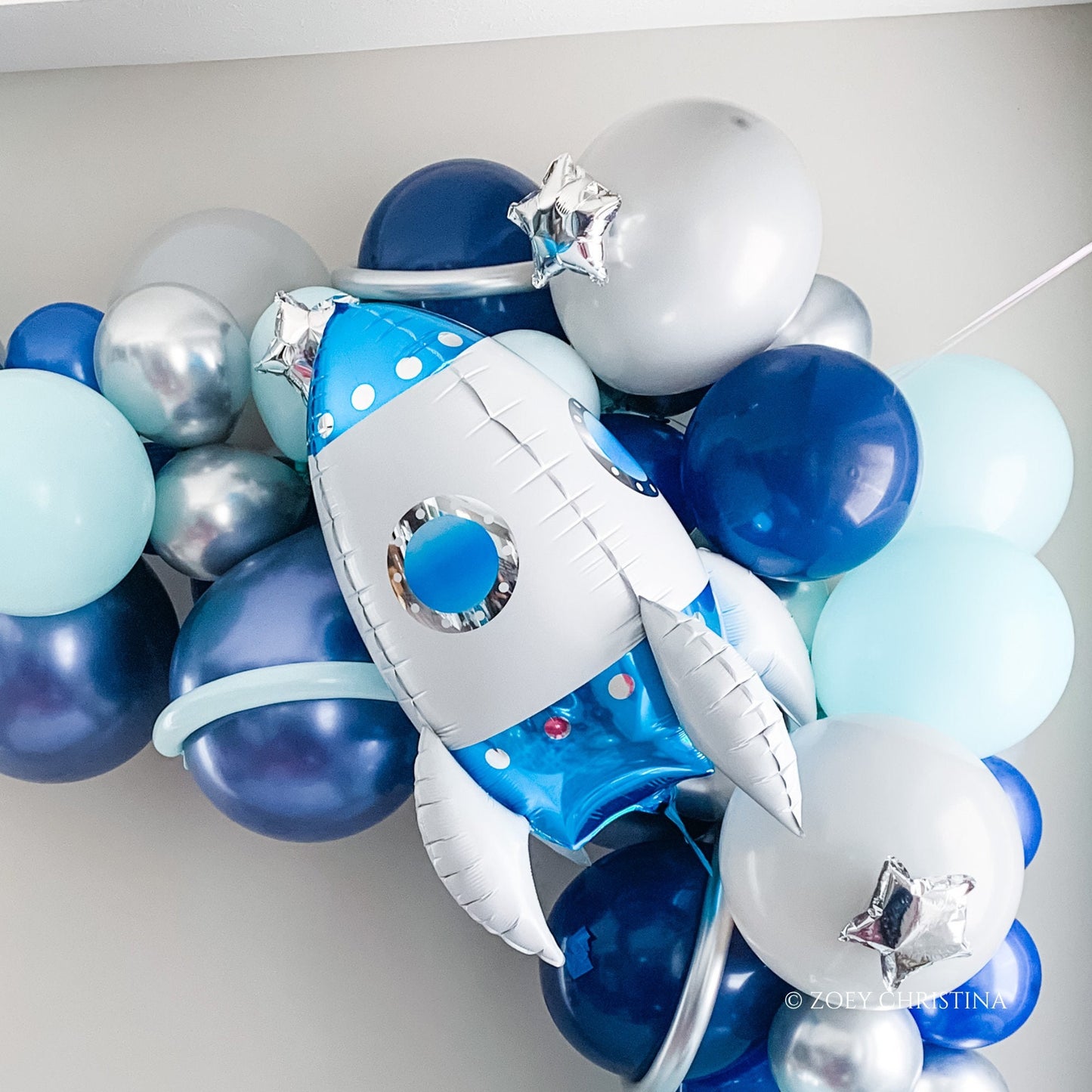 Rocket Ship Balloon – Astronaut & Outer Space Theme