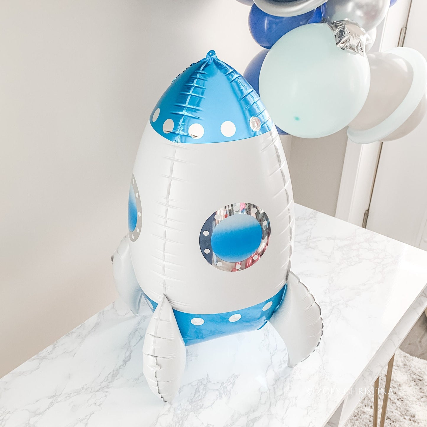 Rocket Ship Balloon – Astronaut & Outer Space Theme