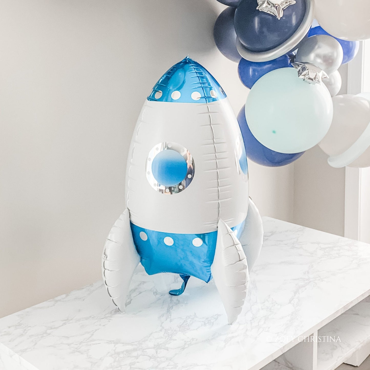 Rocket Ship Balloon – Astronaut & Outer Space Theme