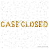 Foil Letter Balloons for Lawyers – "Case Closed" & More Sayings for Law School Events