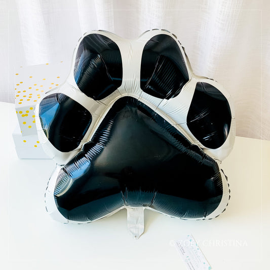 Paw Print Foil Balloon – 20” Dog & Cat Party Decoration