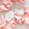 Last Disco Party Hair Ties – Pink & White with Glitter Disco Ball Charm
