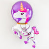 Space Unicorn Foil Balloon – Pink & Purple Cosmic Party Decor