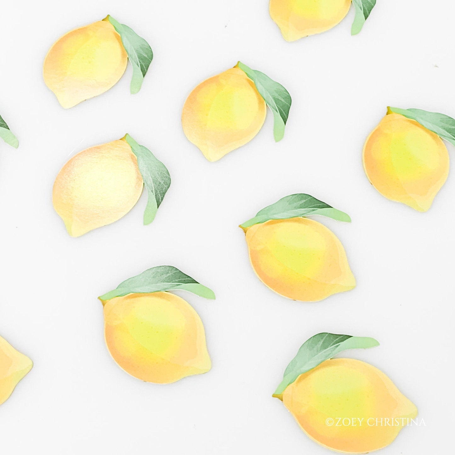 Lemon Paper Straws – 12-Pack Yellow or Pink Straws for Lemonade Stands & Summer Parties