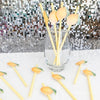Lemon Paper Straws – 12-Pack Yellow or Pink Straws for Lemonade Stands & Summer Parties