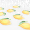 Lemon Paper Straws – 12-Pack Yellow or Pink Straws for Lemonade Stands & Summer Parties