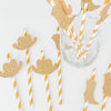 Western-Themed Paper Straws – Cowboy Boot & Hat Party Supplies