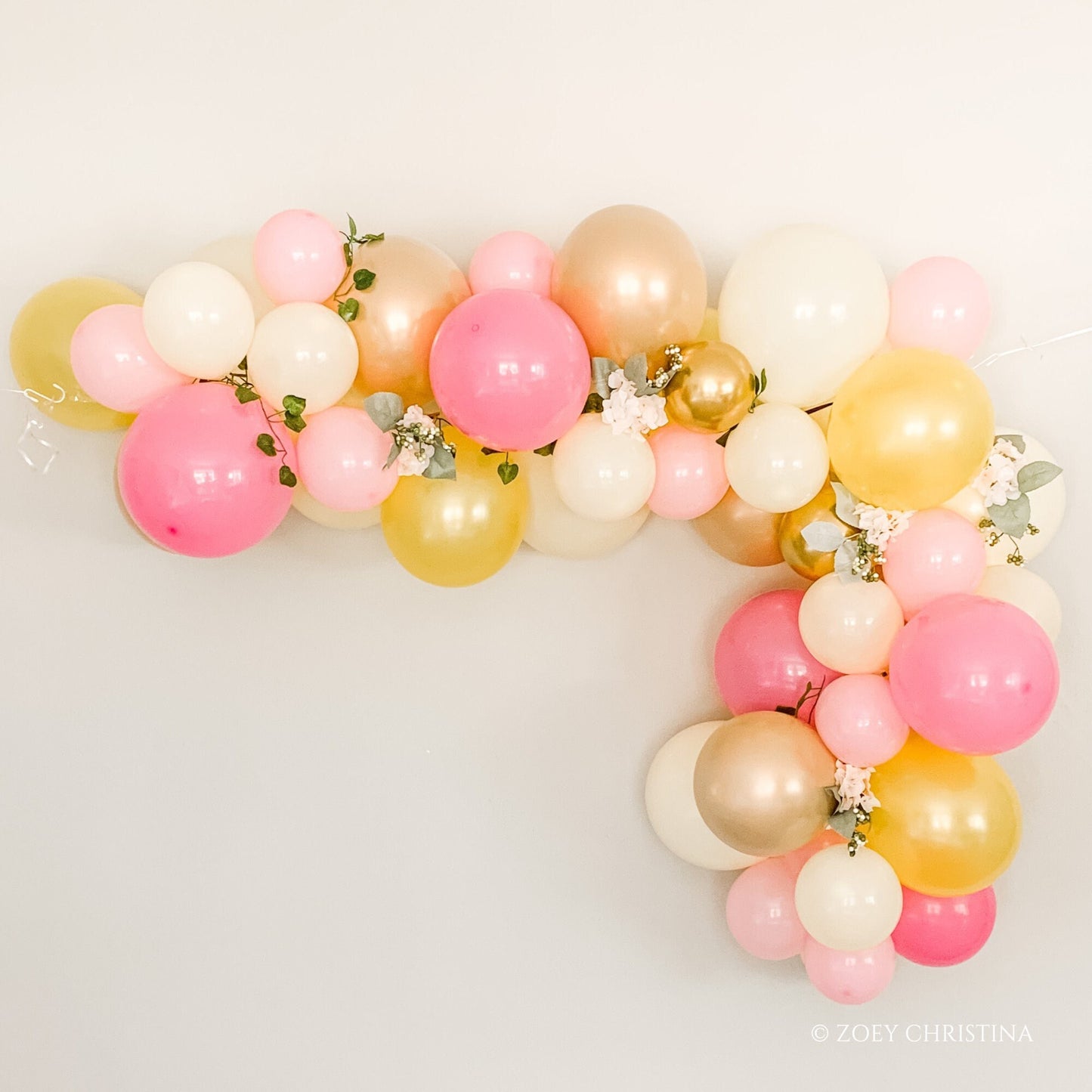 Pink Lemonade Balloon Garland Kit – Pink & Yellow Citrus Party Decor