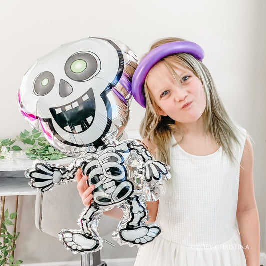 𦴠Small Skeleton Foil Balloon β Approx. 25" Tall