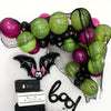 Haunted House Balloon Garland – Gothic & Eerie Halloween Party Supplies