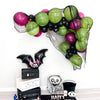 Haunted House Balloon Garland – Gothic & Eerie Halloween Party Supplies