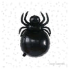Black Foil Spider Balloon – Spooky Halloween Party Decoration