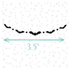 🖤 Exclusive Halloween Glitter Spider Banner –  | Up to 42” Wide