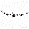 🖤 Exclusive Halloween Glitter Spider Banner –  | Up to 42” Wide