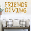Friendsgiving Letter Balloons – 16” Foil Air-Fill Party Decor