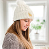 Embroidered Elephant Winter Hat – Cozy Beanie for Wildlife Enthusiasts & Elephant Fans