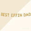 Funny Birthday party decor for dad, Fathers Day Party decorations for dad Fathers day gift from daughter or son, for him bday decor ideas