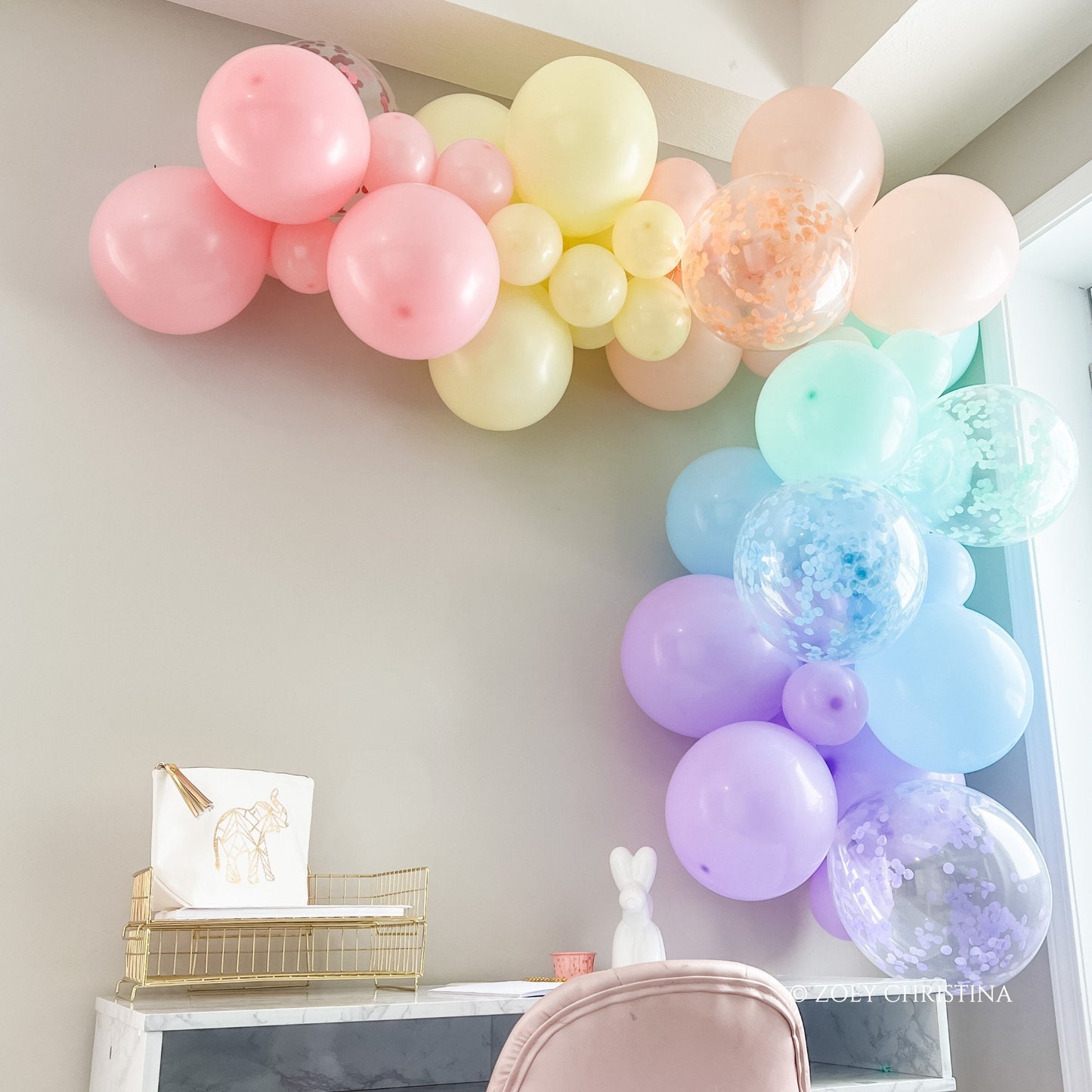 Dreamy Pastel Balloons โ Wedding, Baby Shower & Birthday Decor