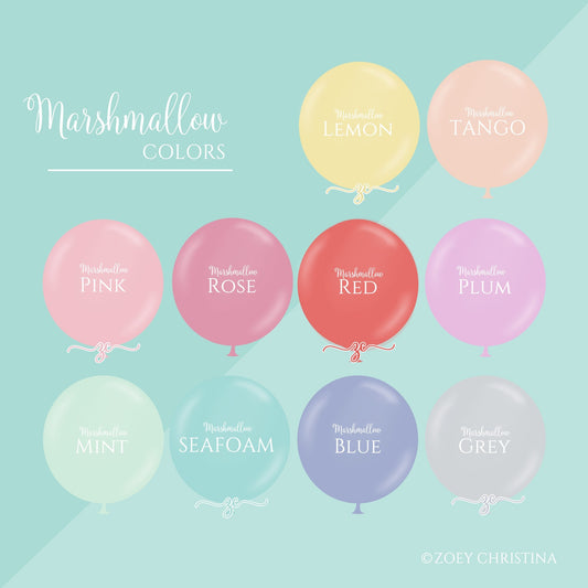 Dreamy Pastel Balloons – Wedding, Baby Shower & Birthday Decor